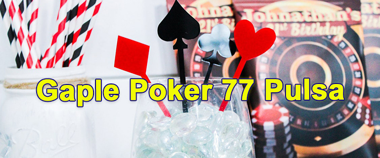 gaple poker 77 pulsa
